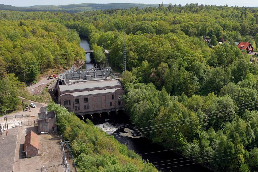 Skogaby hydropower plant